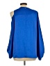Tibi 100% Polyester Blue 3/4 Sleeve Blouse Size L - photo 2
