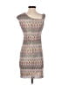 David Meister Chevron-herringbone Gray Cocktail Dress Size 2 - photo 2