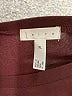 Leith Solid Burgundy Casual Dress Size XL - photo 7