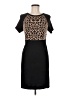 Worthington Animal Print Black Cocktail Dress Size M - photo 1