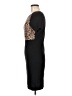 Worthington Animal Print Black Cocktail Dress Size M - photo 5