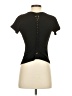 Unbranded Black Short Sleeve Top Size 4 - photo 2