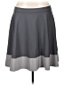 Jete Color Block Gray Casual Skirt Size 1X - photo 1