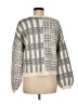 Splendid Checkered-gingham Ivory Pullover Sweater Size M - photo 2