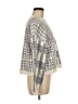 Splendid Checkered-gingham Ivory Pullover Sweater Size M - photo 4