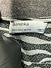 Bershka Animal Print Black Casual Dress Size S - photo 7