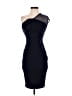 Nookie Solid Blue Cocktail Dress Size M - photo 1
