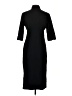 Nicole Miller Collection Solid Black Casual Dress Size 4 - photo 2