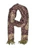 Unbranded Paisley Burgundy Purple Scarf One size - photo 1
