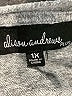 Alison Andrews Gray 3/4 Sleeve Top Size 1X - photo 7