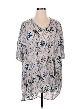 Melissa Mc Carthy Seven7 Short Sleeve Blouse