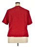 Laura Scott 100% Polyester Red Short Sleeve Blouse Size 20w - photo 2