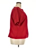 Laura Scott 100% Polyester Red Short Sleeve Blouse Size 20w - photo 4