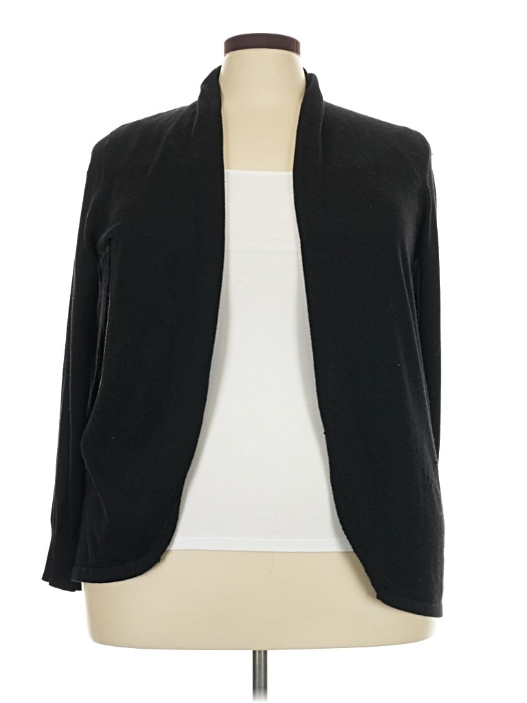 Pre-owned Ella Moss Blazer Jacket In Black