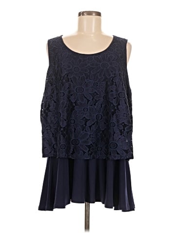 NY Collection Sleeveless Top (view 1)