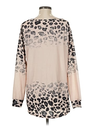 Tickled Teal Long Sleeve T-Shirt (view 2)