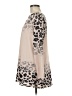 Tickled Teal Animal Print Tan Long Sleeve T-Shirt Size M - photo 5