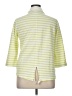 Oncue Casual Yellow 3/4 Sleeve Blouse Size XL - photo 2