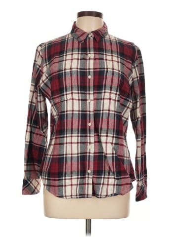 Riders by Lee Long Sleeve Button-Down Shirt (view 1)