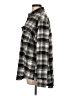 Grace & Emma 100% Polyester Plaid Gray Long Sleeve Blouse Size L - photo 5