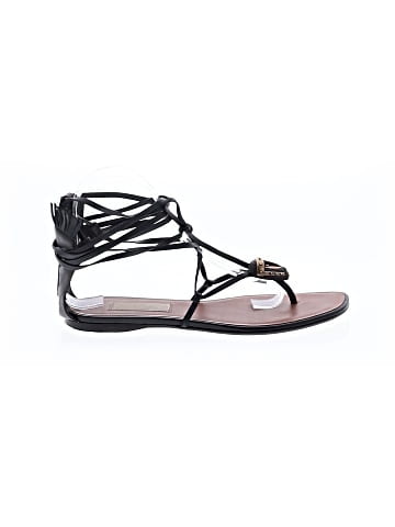 Valentino Garavani Leather Gladiator Sandals (view 1)