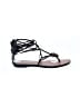 Valentino Garavani Black Leather Gladiator Sandals Size EU (IT) 37 / US 7 - photo 1