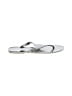 Emporio Armani Silver Green Flip Flops Size 10 - photo 1