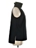 Kaari Blue 100% Polyester Black Sleeveless Blouse Size M - photo 4