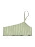 Rove Stripes Green Swimsuit Top Size XL - photo 1