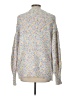 Shein Tweed Silver Pullover Sweater Size L - photo 2