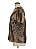 Edgely Metallic Brown Silver Short Sleeve T-Shirt Size 0X - photo 5