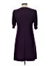MSK Solid Purple Casual Dress Size L (petite) - photo 2