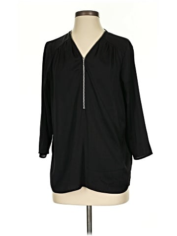DKNY 3/4 Sleeve Blouse (view 1)