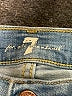 7 For All Mankind Hearts Blue Jeans Size 24 waist - photo 4