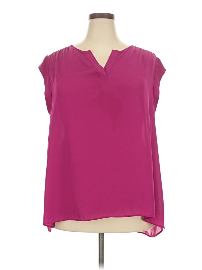 Pre-owned Dr2 Sleeveless Blouse In Pink