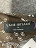 Lane Bryant 100% Rayon Paisley Black Long Sleeve Blouse Size 24 waist - photo 7