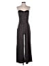 Shein Houndstooth Black Jumpsuit Size 6 - photo 1