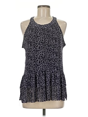 Rose + Olive Sleeveless Blouse (view 1)