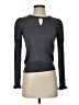 leo & ugo Gray Long Sleeve Top Size 4 (0) - photo 1