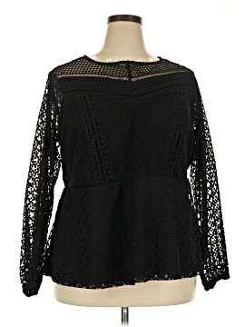 Lane Bryant Long Sleeve Blouse