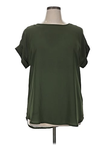 Zenana Outfitters Short Sleeve Blouse (view 1)