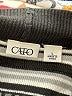 Cato 100% Acrylic Black Poncho Size L - photo 7