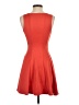 Chesley Solid Orange Cocktail Dress Size S (estimated) - photo 2
