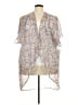 No Comment 100% Polyester Blue Kimono Size 2X - photo 1