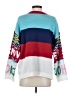 33 Degrees Print White Pullover Sweater Size XS - photo 2