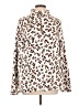 Unbranded 100% Polyester Animal Print Ivory Pullover Sweater Size L - photo 1