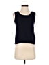 Albert Nipon Black Sleeveless Top Size 2 (petite) - photo 1