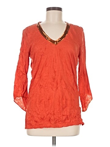 Selene Sport 3/4 Sleeve Blouse (view 1)