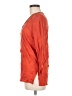 Selene Sport 100% Polyester Orange 3/4 Sleeve Blouse Size M - photo 5