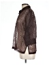 Choices Brown 3/4 Sleeve Blouse Size L - photo 5